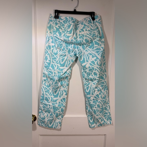 Lilly Pulitzer dragonfly print pants 100% Cotton - Picture 4 of 5
